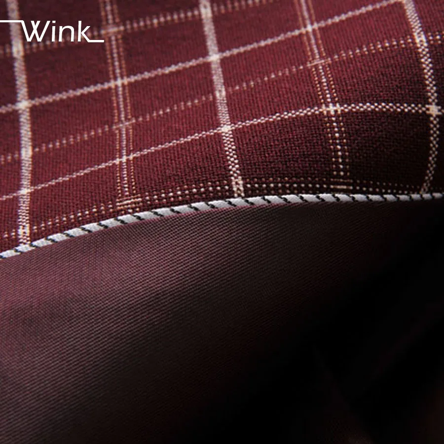 (Пиджак + брюки жилет) Мужской превосходный клетчатый костюм брендовая одежда