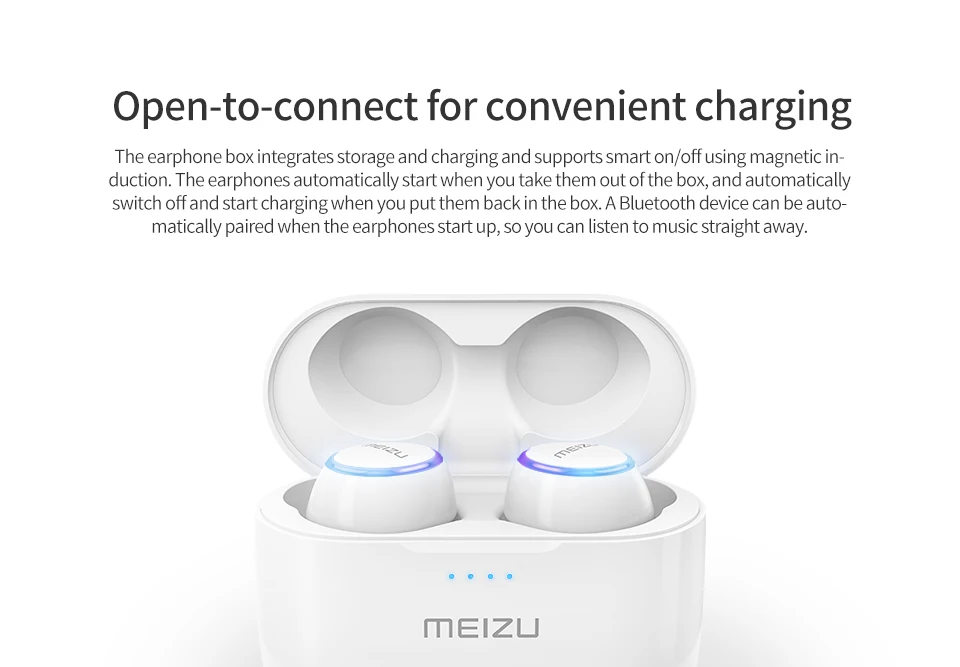 Meizu POP TW50, двойные беспроводные Bluetooth наушники, спортивные наушники-вкладыши, водонепроницаемые беспроводные наушники