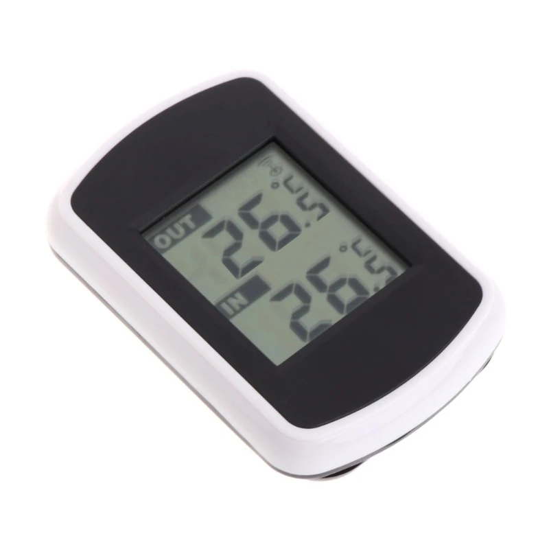 Цифровая беспроводная метеостанция ANENG 433 МГц с ЖК дисплеем|indoor outdoor thermometer|outdoor