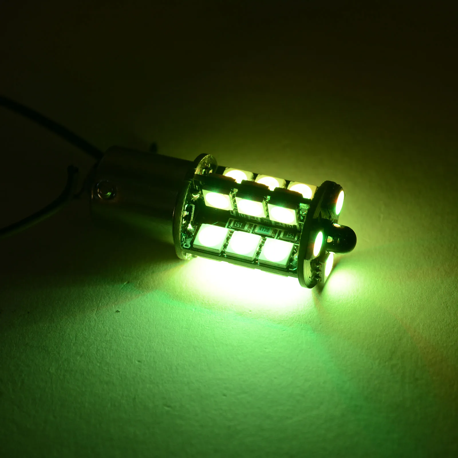 2 шт мульти-Цвет RGB светодиодный лампы Беспроводной 1156 5050 27 SMD светодиодный украшения DRL Противотуманные фары Дневные ходовые огни светильник с Управление пульт дистанционного управления