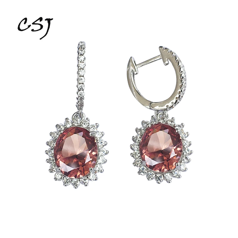 Женские серьги из серебра 925 пробы с зултанитом | Украшения и аксессуары