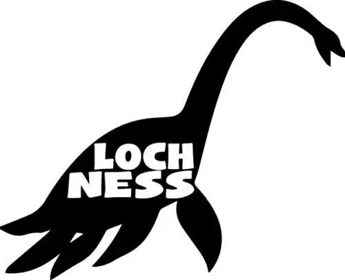Loch Ness Monster Nessie настоящая Наклейка на окно бампер декор для автомобиля бесплатная