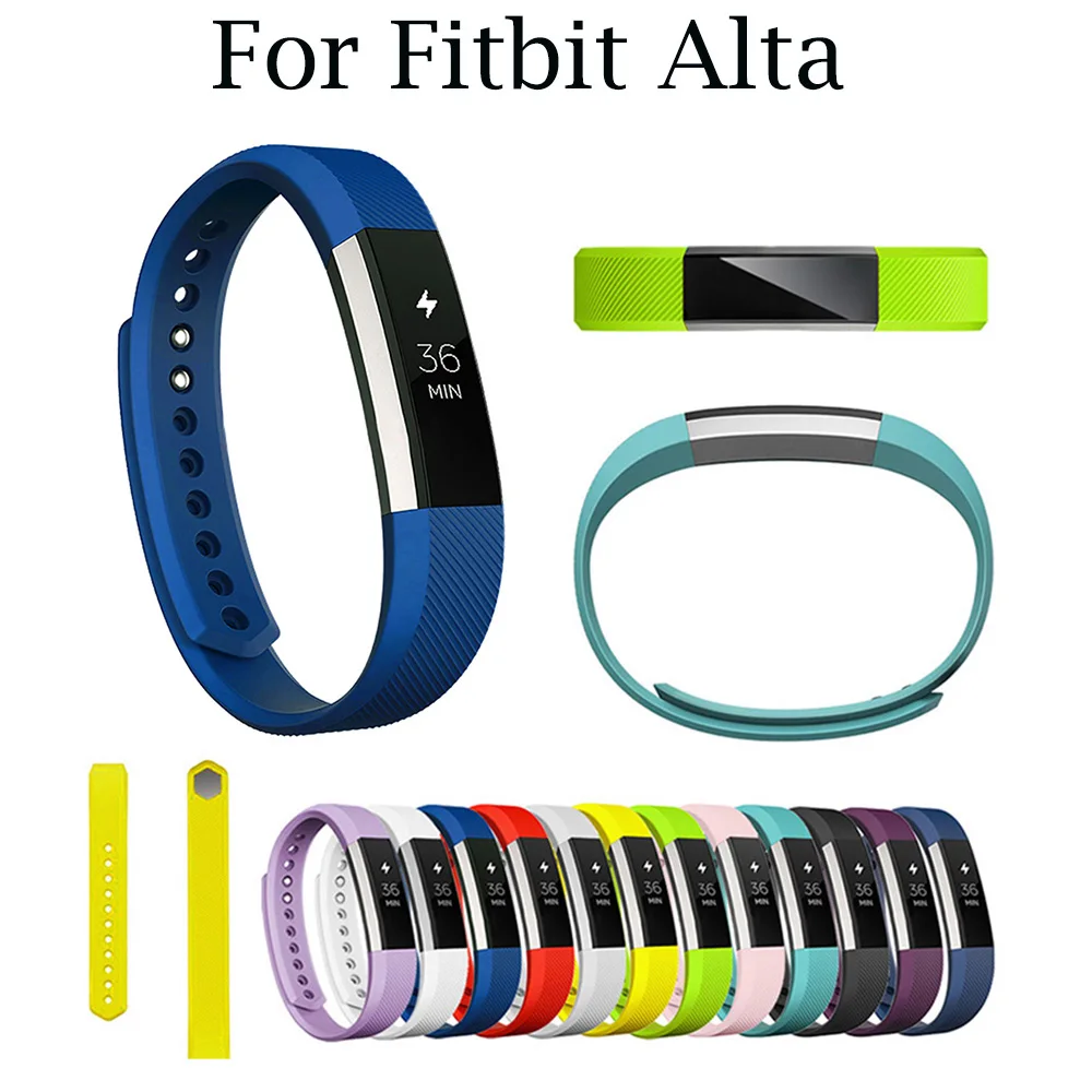 Silicone Watchband For Fitbit Alta High Quality Replacement Smart Bracelet Wrist Band Strap For Fitbit Alta HR Band Wristband