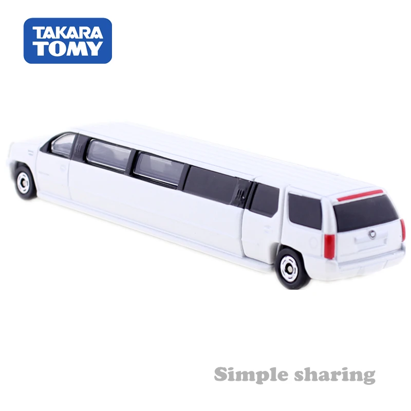 TAKARA TOMY TOMICA No.136 CADILLAC ESCALADE 1:79 лимузин литые миниатюрные коллекционные предметы