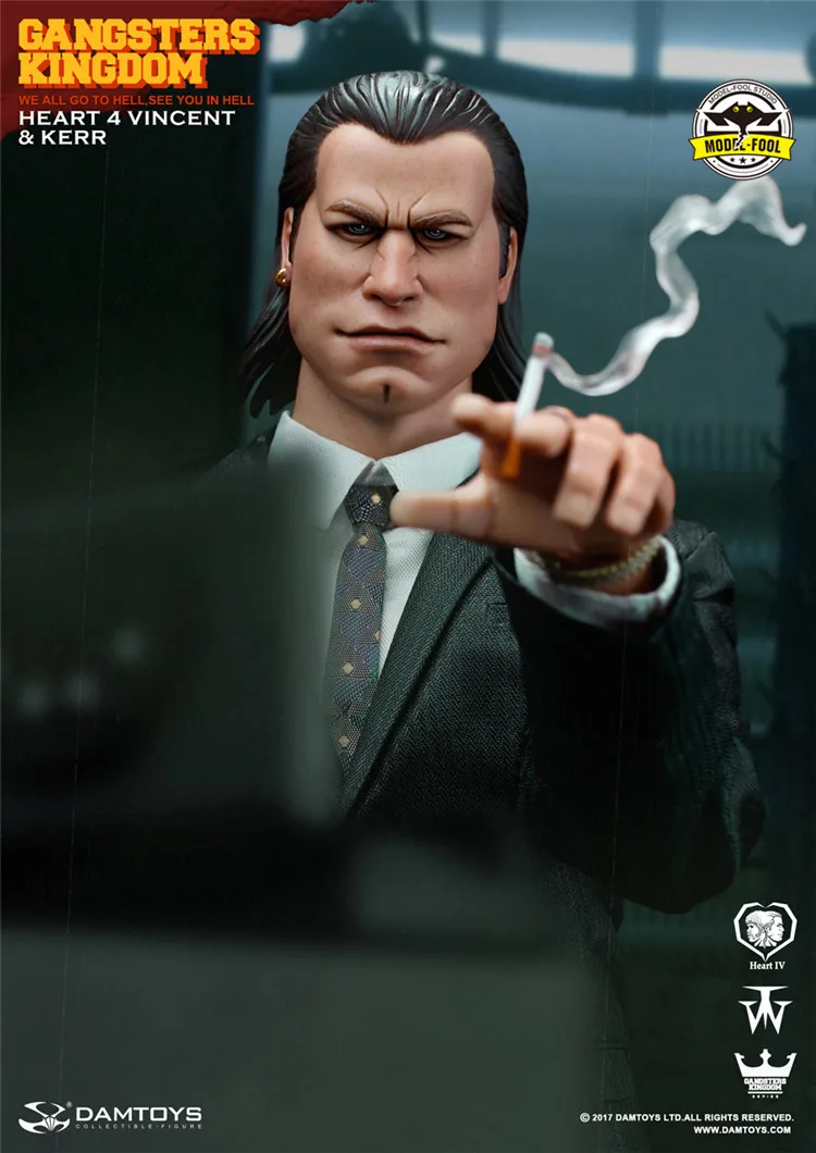 DAMTOYS плотина GK015 1/6 гангстерское Королевство сердце 4 целлюлозно-фантастический набор Винсента и Керра Коллекционная фигурка для фанатов подарок на праздник