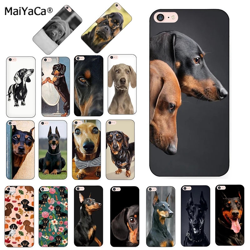Чехол для телефона MaiYaCa с изображением таксы и собаки классические картины iPhone 8
