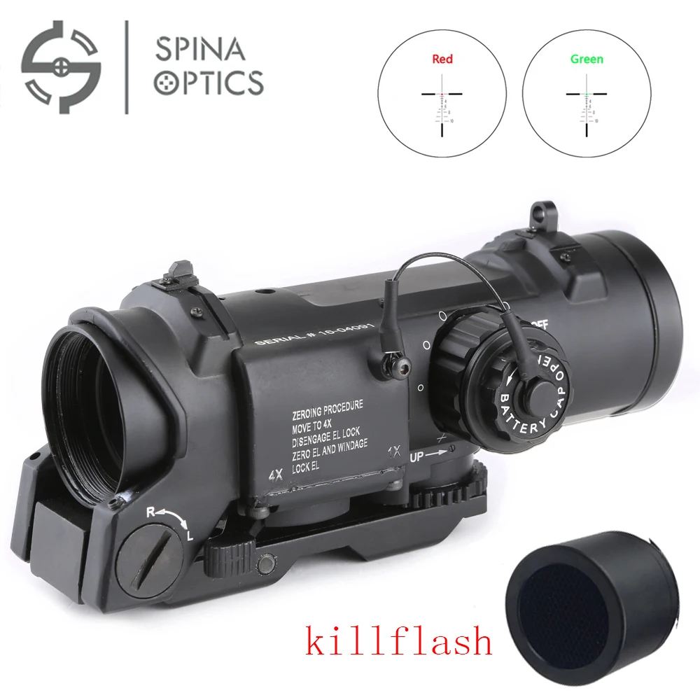 Распродажа тактическая винтовка SPINA быстросъемный оптический прицел 1X 4X