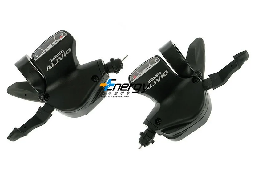 SHIMANO ALIVIO Запчасти для велосипеда, SL-M410, MTB, переключения передач, рычаг переключения передач, переключатель 3*8 скоростей