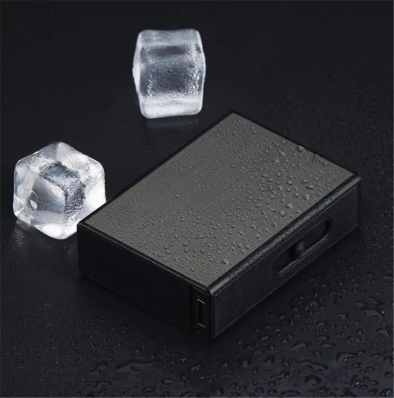 Совершенно новый держатель Ciagrette Коробка Чехол электронная USB Зажигалка