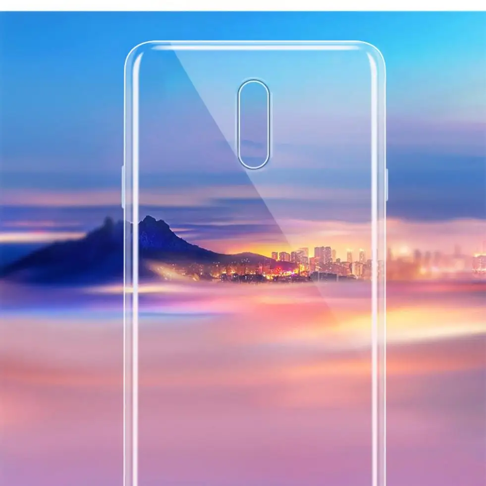 For OnePlus 7 /7 Pro/6 /One Plus 6T Case Slim Clear Transparent Crystal Soft TPU Silicone Phone Protection Back Cover Shell |