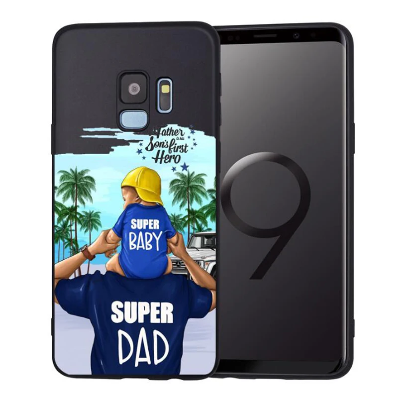 Чехол для телефона с изображением мышки для мамы и девочки для Samsung Galaxy S8 S9 S10 Plus S7 S6 Edge S10 Lite Note8 9 family Cover Etui