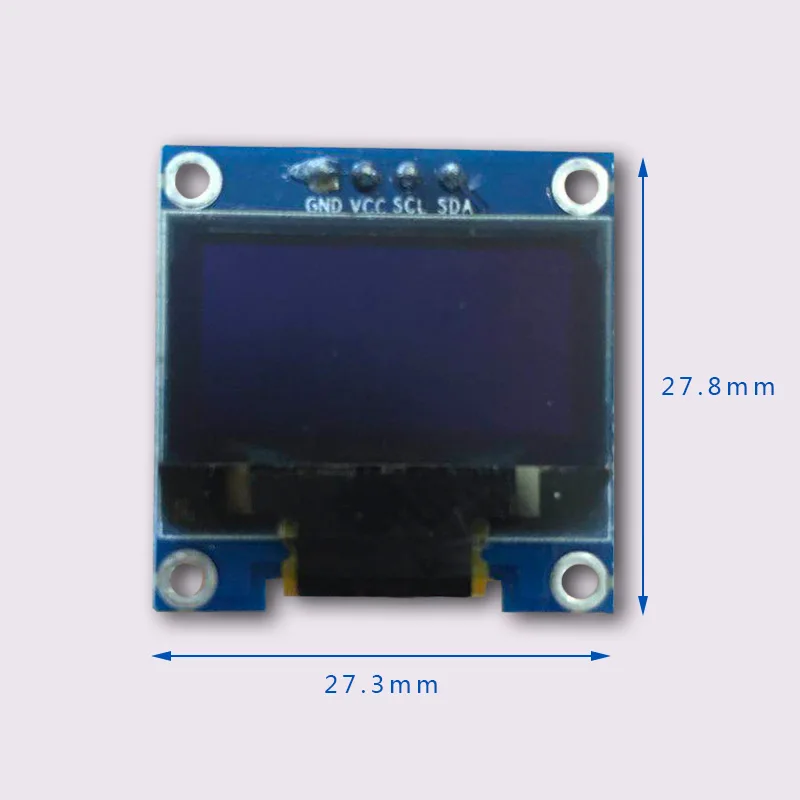 0.96 inch OLED display screen 12864 LCD module IIC interface provides schematic diagram | Бытовая техника