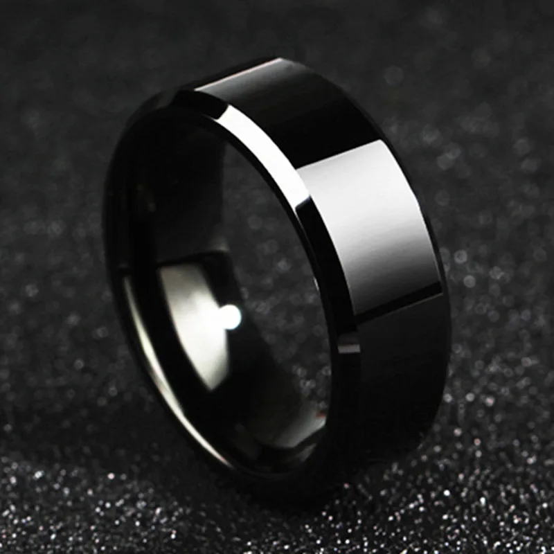 Очарование кольцо Для мужчин Титан черный|ring men titanium|titanium blackring |