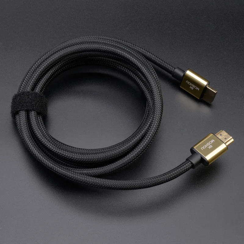 8 к 60 Гц HDMI 2,1 кабели 4 к 120 Гц 48 Гбит/с Полоса пропускания ARC MOSHOU видео 2 м Шнур высокой четкости мультимедийный интерфейс для усилителя ТВ