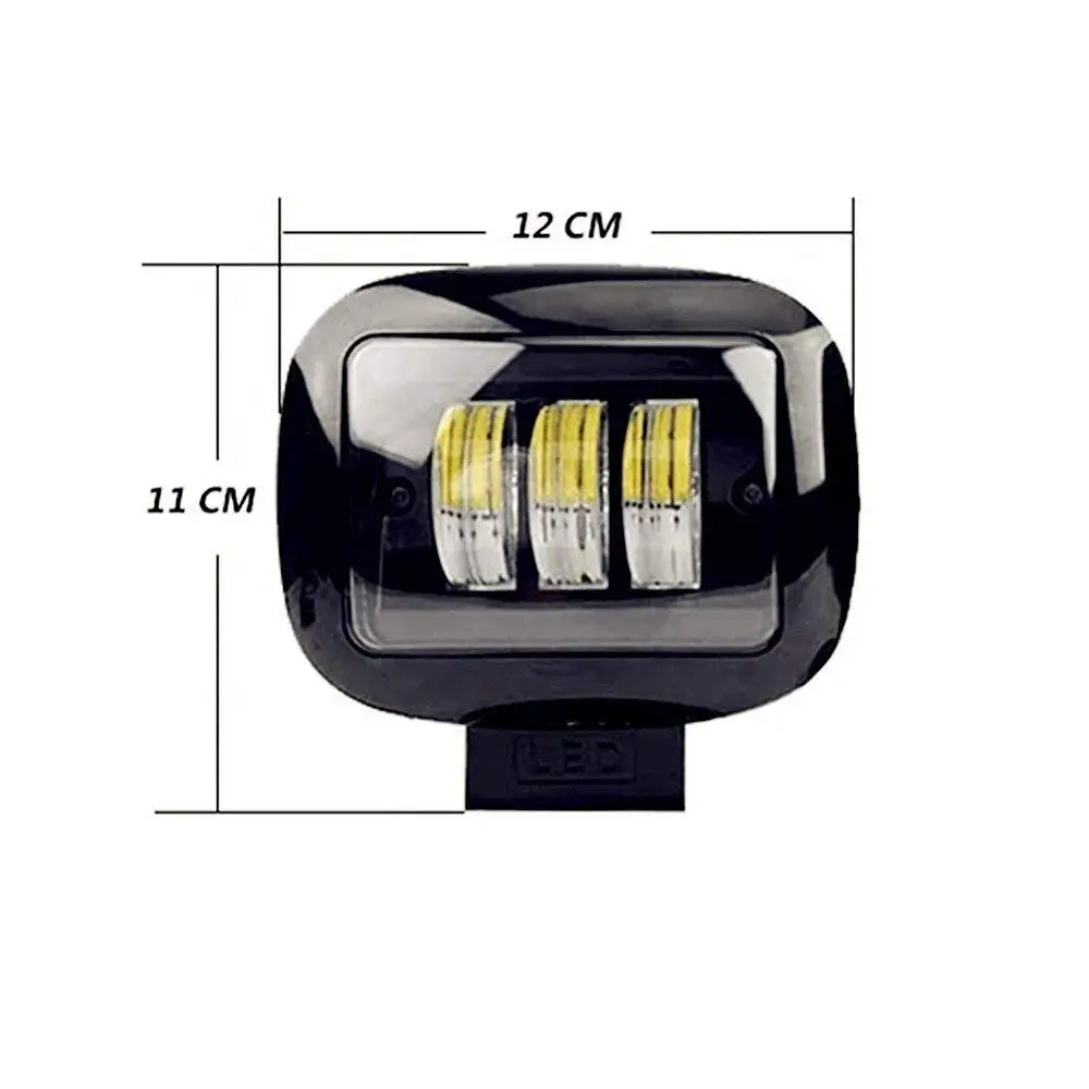 Fuleem 2PCS 30W LED Light Bar Led Spot Work Lights Driving Fog 6500k Waterproof for Off-road Truck Car ATV SUV | Автомобили и