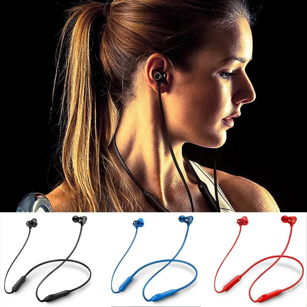 Bluetooth 4 1 висящий шейный платок стерео с микрофоном HFP HSP A2DP AVRCP Беспроводные