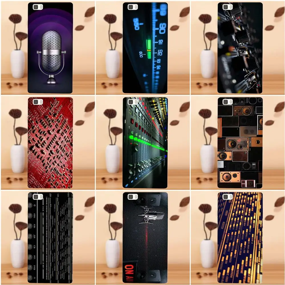 Bixedx для huawei G7 G8 Honor 5A 5C 5X6X7 8 V8 Коврики 9 P7 p8 P9 P10 Lite плюс TPU популярные Dj радио музыка