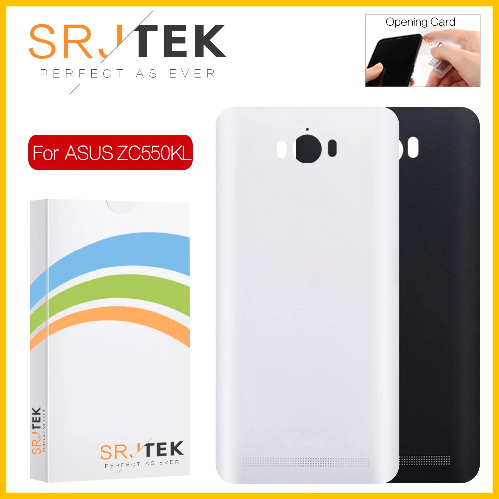 SRJTEK 5 &quotZC550KL корпус для ASUS Zenfone MAX задняя крышка чехол ZC550KL батарея дверь с кнопкой
