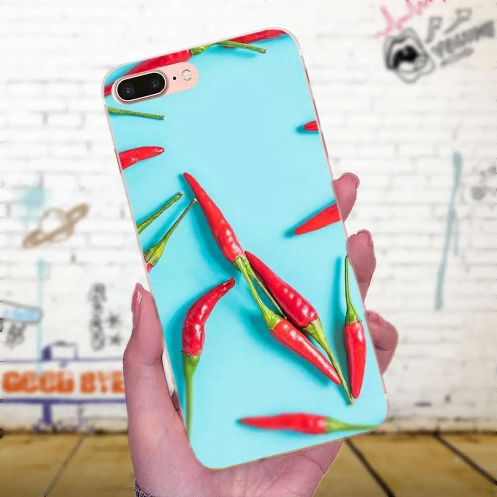 Мягкие чехлы для телефонов Xiaomi Note 3 4 Mi3 Mi4 Mi4C Mi4i Mi5 Mi 5S 5X 6 6X 8 SE A1 Max Mix 2 с милым перцем и
