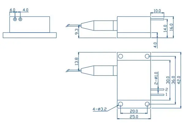 Модуль лазерного диода высокой мощности CNI 808nm 20 Вт | Инструменты