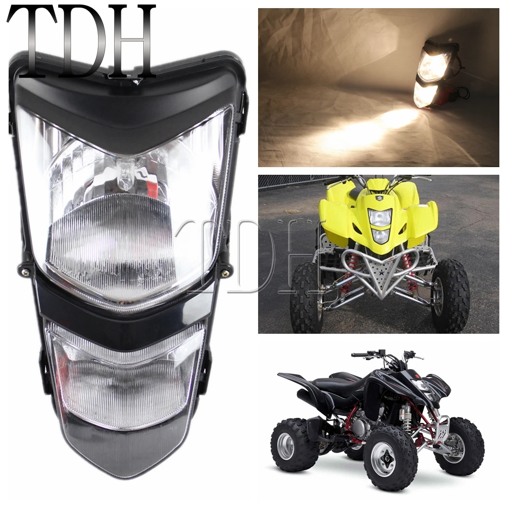 Мотоциклетные фары 35 Вт OEM двойной головного света в сборе для Suzuki ATV Quadsport LT Z400 Z400Z