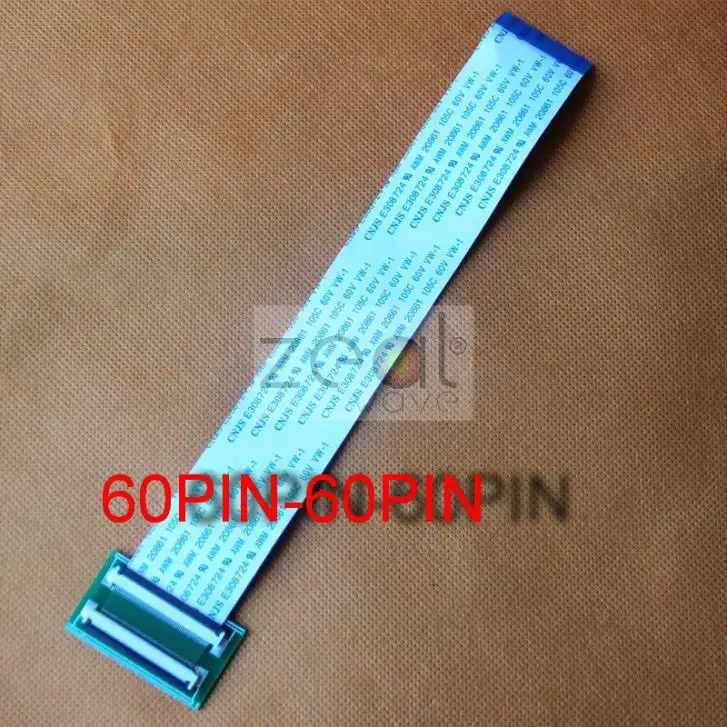 2 шт./лот 60Pin до 60pin ZIF 0 5 мм разъем адаптер с удлинителем гибкий кабель FFC расширение