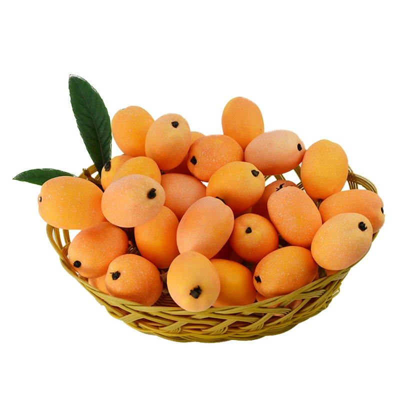 Искусственная модель loquat для фруктов и овощей 050 искусственные украшения