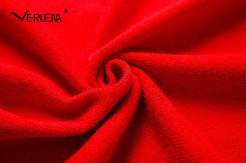 2018 Verlena Winter Knitted Cashmere Sweater UFO Print Jumper Long Sleeve O-Neck Casual Women Sweaters and Pullovers Pull Femme | Женская