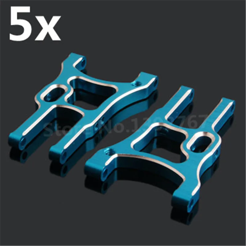

Wholesale 5Pairs/Lot HSP Upgrade Parts 102019 (02008) Alum.Front Lower Suspension Arm CNC For 1/10 R/C Model Car 94102 SONIC