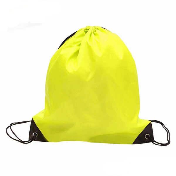 100 шт. пустая сублимационная Полиэстеровая сумка на шнурке спортивная рюкзаки