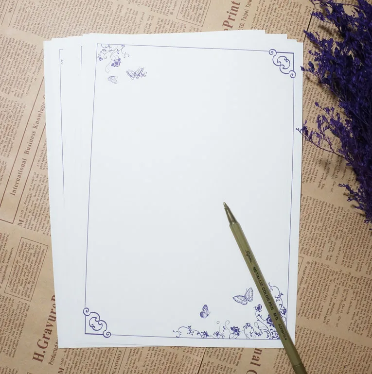 8 шт. бумажные буквы в старинном китайском стиле|letter paper|vintage letter paperletter paper vintage |