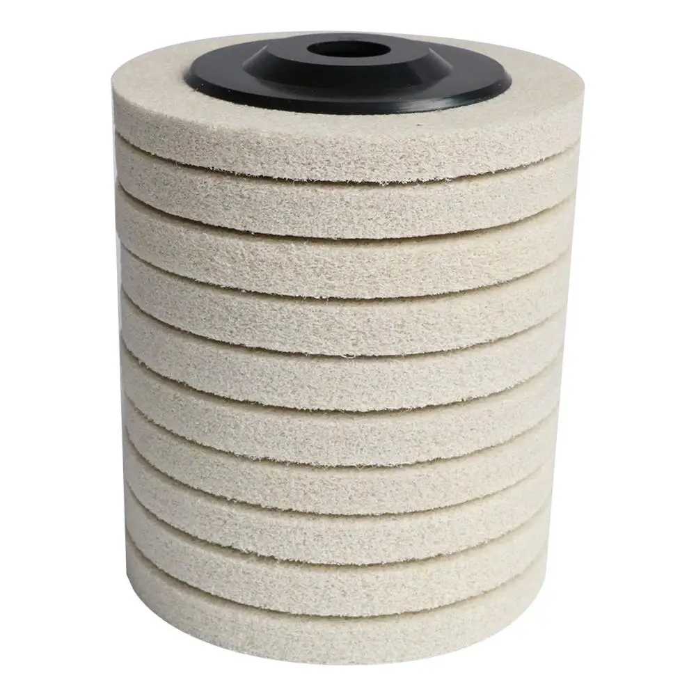 5 &quot5 шт. нейлоновое волокно полировальный диск композитный белый корунд