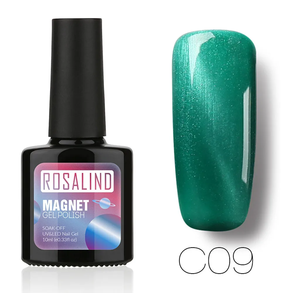 ROSALIND лак для ногтей @ блеск кошачий глаз гель УФ светодиодный Гель-лак нейл-арта