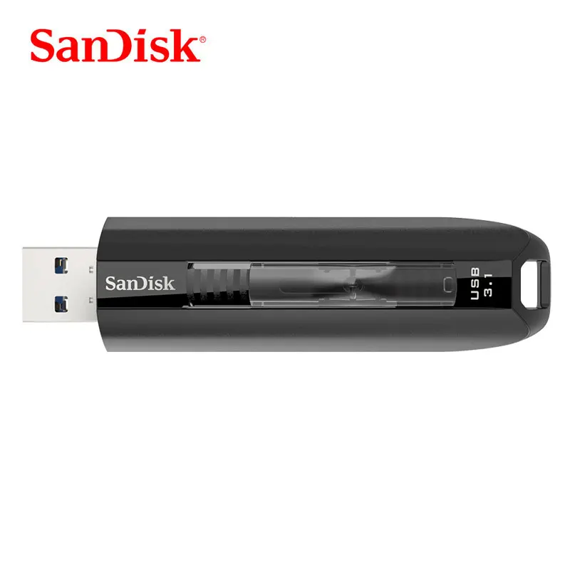 Двойной Флеш-накопитель SanDisk Extreme Go 64 ГБ USB флэш-память 3,1 флеш-накопитель 128 ГБ USB флеш-накопитель в виде ключа от Pendrive, CZ800 высокое Скорость записи 150 МБ/с. для ПК/ТВ