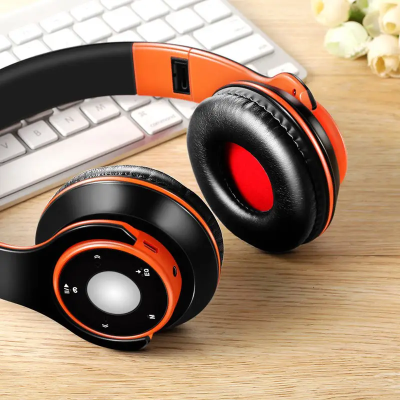 Беспроводные Bluetooth 4 0 + Edr наушники Складная Проводная стерео гарнитура с