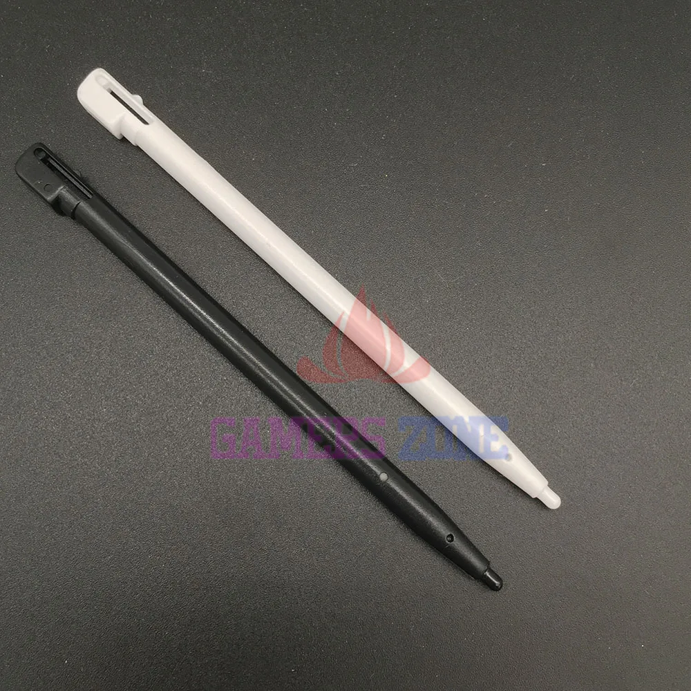 10 шт. черная белая пластмассовая сенсорная ручка для игрового стилуса Nintendo DSi NDSi |