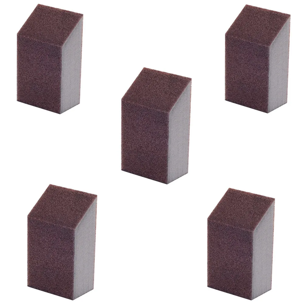 5pcs Sponge 10 шт./лот Карборундовая губка щетка кухонный спонж для чистки посуды очиститель инструмент губка для щеткой чаши нержавеющая#25 - Цвет: 5pcs Sponge