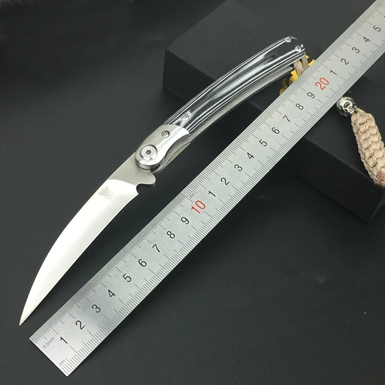 Busse D2 стали Тактический нож складной кемпинг выживания Ножи Охотничьи карманный