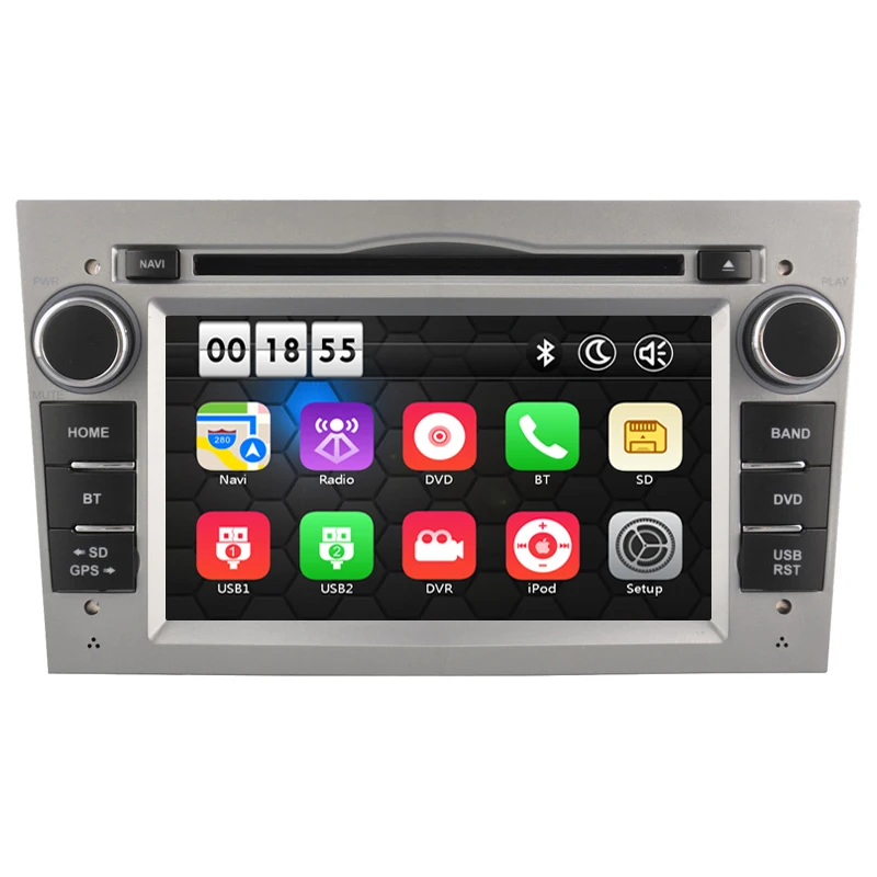 Автомобильный DVD плеер с 7 дюймовым сенсорным экраном и GPS системой для Opel Corsa Astra