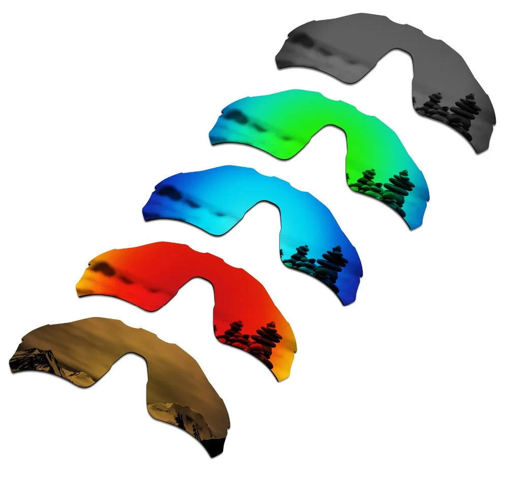 5 шт. поляризованных солнцезащитных очков SmartVLT Сменные линзы для Oakley Radar EV Path