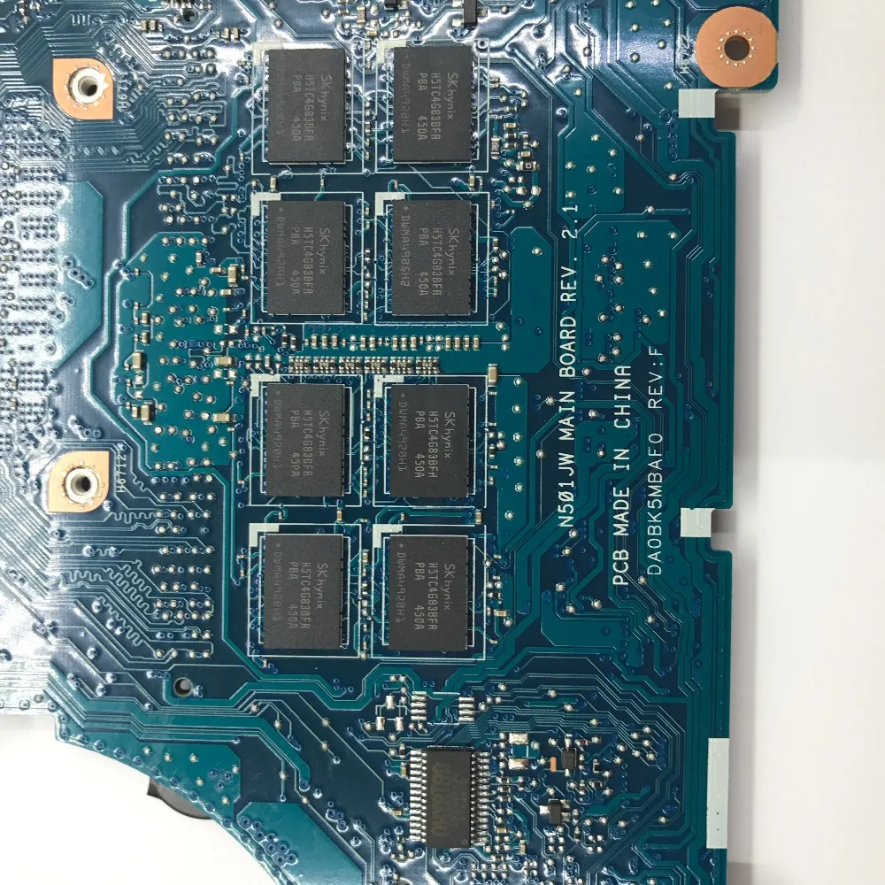 N501J материнская плата для ASUS N501JW UX501J G501J UX50JW FX60J ноутбука rev2.1 I7 cpu PM|motherboard for asus|laptop