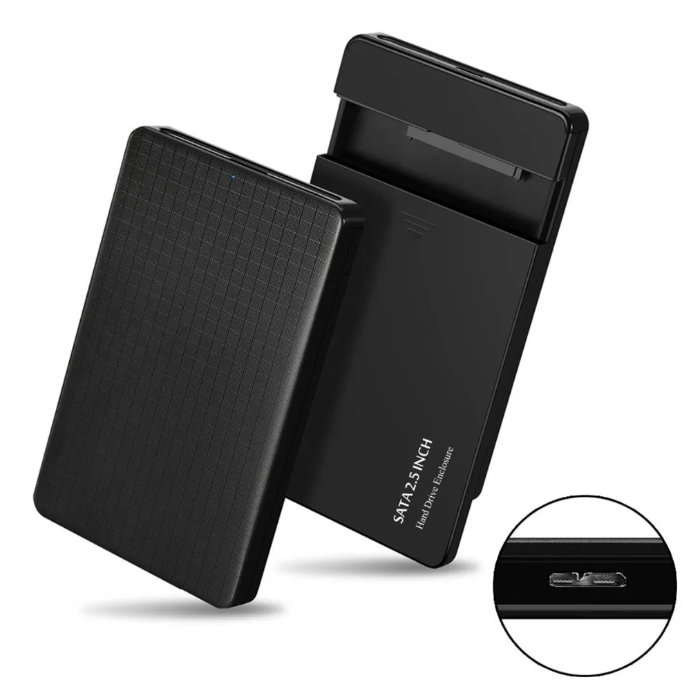 Корпус внешнего жесткого диска 2 5 дюйма Sata 22pin 7 + 15 SSD к USB 3 0 для ноутбука ПК и Macbook |