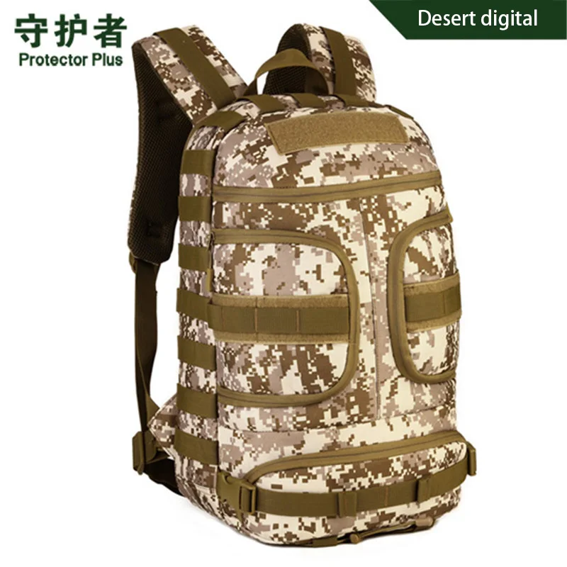 Desert digital Мужской военный рюкзак высокого качества, водонепроницаемый нейлоновый женский повседневный рюкзак для путешествий DSLR камеры, камуфляжная сумка для ноутбука - Цвет: Desert digital