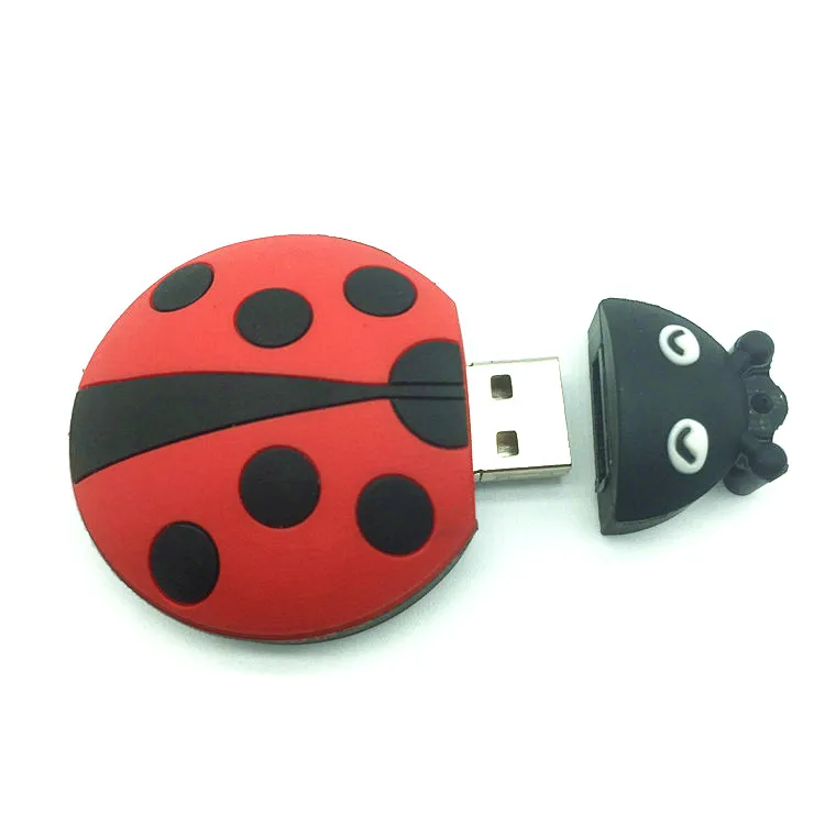 Высокоскоростной Флэш-Накопитель USB в виде божьей коровки 32 ГБ 16 | Компьютеры и