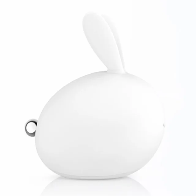 Colorful rabbit Mi экосистема силиконовый сенсорный Сенсор светодиодный ночной Светильник для детей, для малышей и детей постарше 2 цвета режимы с кроликом и оленем светодиодный USB светодиодный ночной Светильник - Цвет: Colorful rabbit