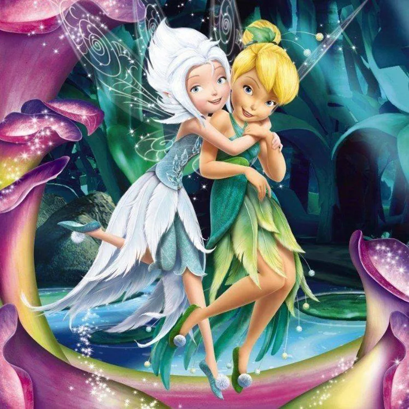 

5d diy Diamond Painting Fairy Cross Stitch Kits 3d Diamond Embroidery Full Square/Round Drill,Diamond Mosaic Painting Rhinestone