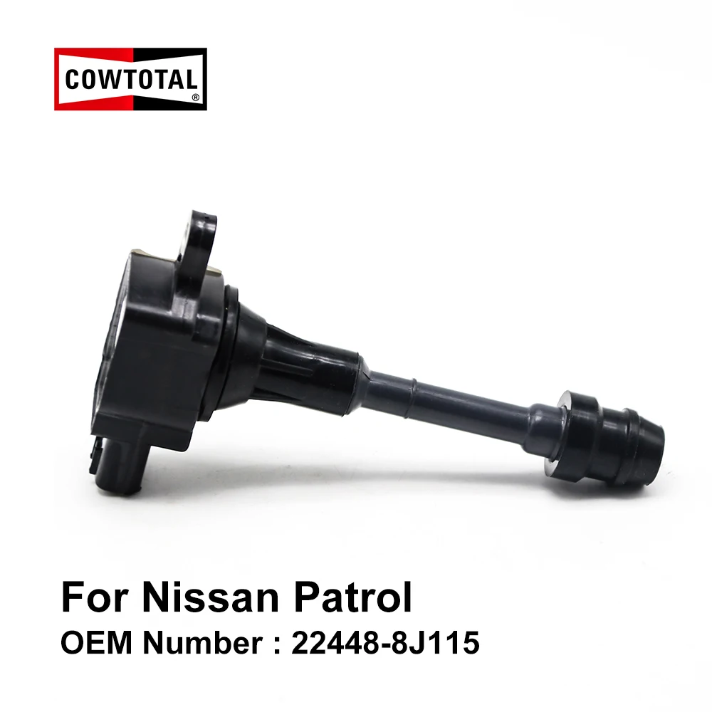 COWTOTAL Катушка зажигания для Nissan патруль Код двигателя VQ40 4.0L OEM 22448 8J115 (комплект из
