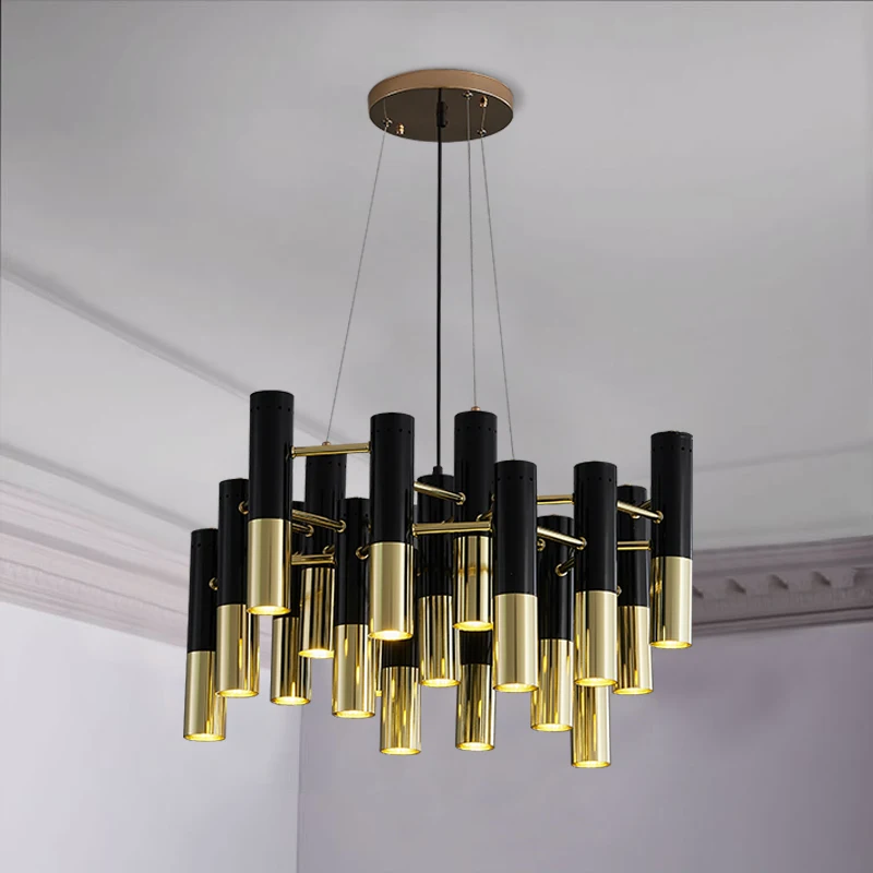 Классическая металлическая рамка из алюминия светодиодный светильник multi-трубки