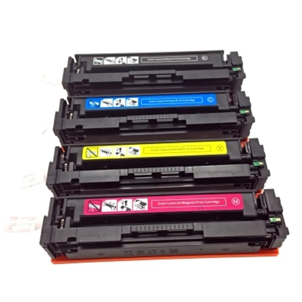 Совместимый HP тонером картридж 201X CF400X BK CF401X C CF402X Y CF403X M для Laserjet Pro M252 M252n M252dw MFP M277