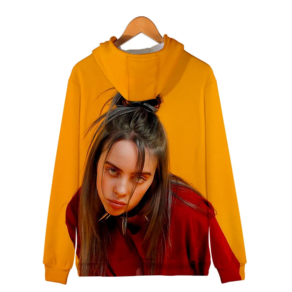 Billie Eilish/худи для женщин и девочек; детская толстовка; куртка с капюшоном; пальто на молнии; одежда